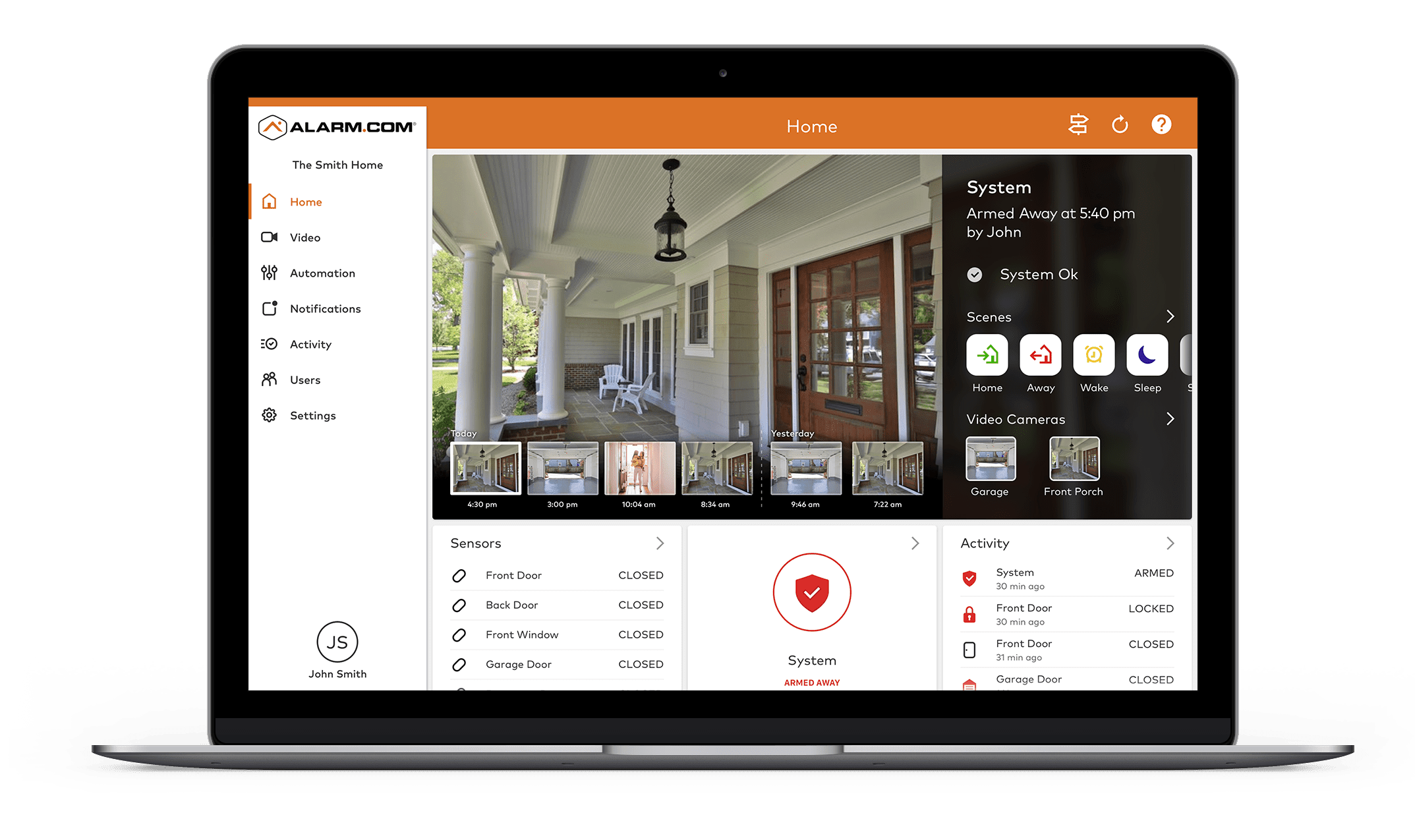Smart home control