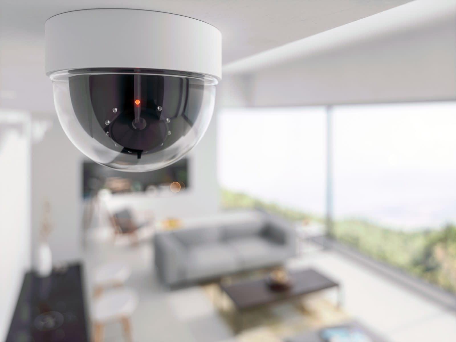Security camera installation